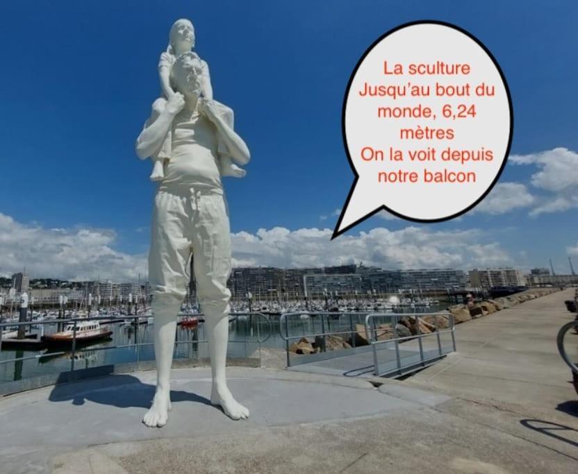 Le Cocon De Jade, La Mer A Perte De Vue Le Havre Exterior foto